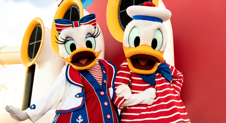 Disney Cruise Line Donald Daisy